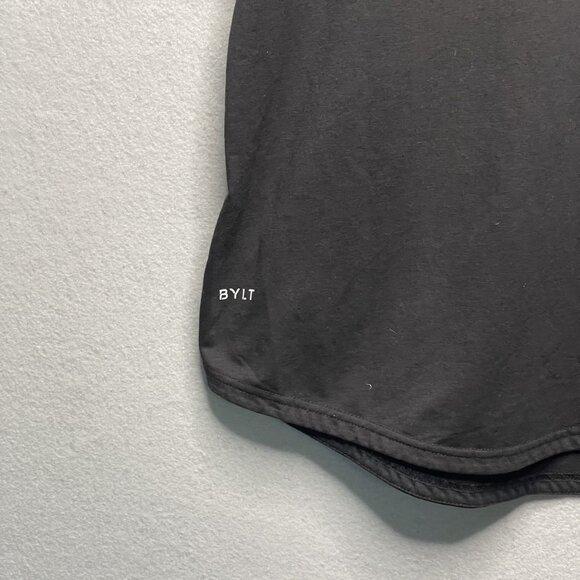 BYLT Mens Premium Basics Drop-Cut S/S T-Shirt Black XL - Picture 2 of 5